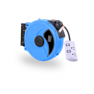 Blue Electrical hose reel