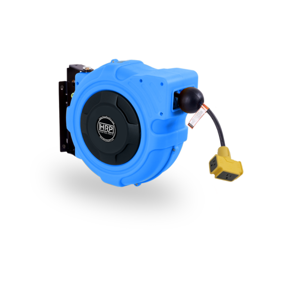 Blue Electric Hose Reel